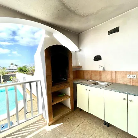Vila Encantadora Villa Con Piscina Privada, Wifi, A/C, Bbq, Playa Blanca